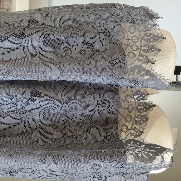 Lace top, gray size small, by Coco & Jaimeson. Y2K look. Lovely and NWT. - Picture 3 of 11